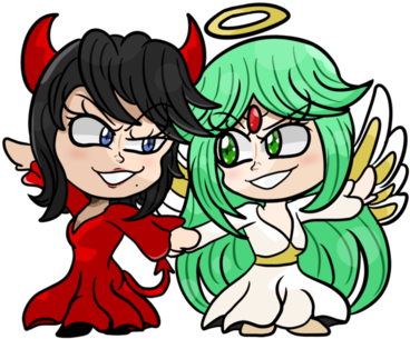 Dance With The Devil By Kira-vera - Cartoon (400x307)
