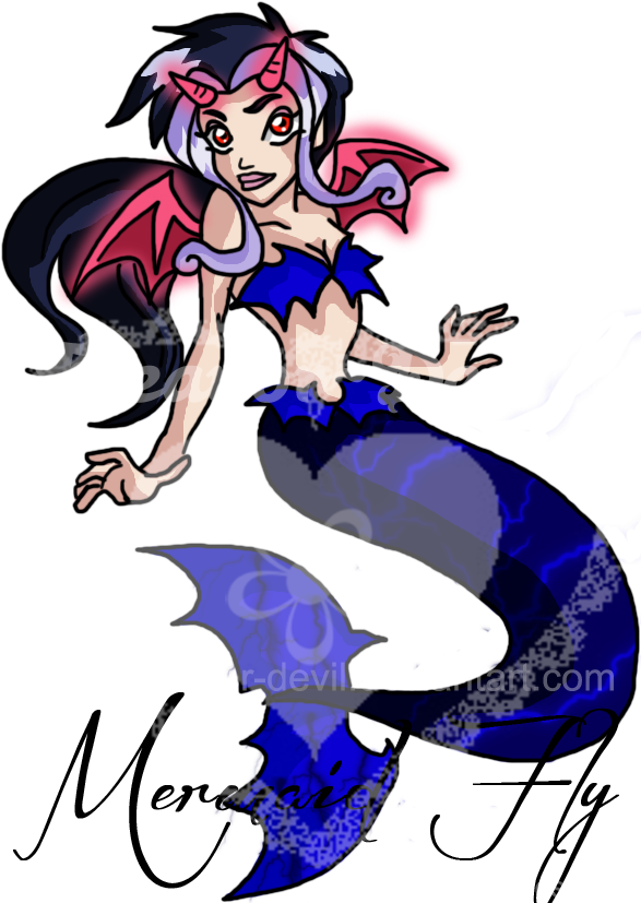 Cabiria By Eleanor-devil - Angel's Friends Mermaid (587x827)