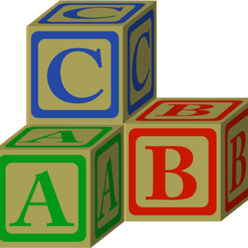 Developmental Check-ups - Blocks Clip Art (350x350)