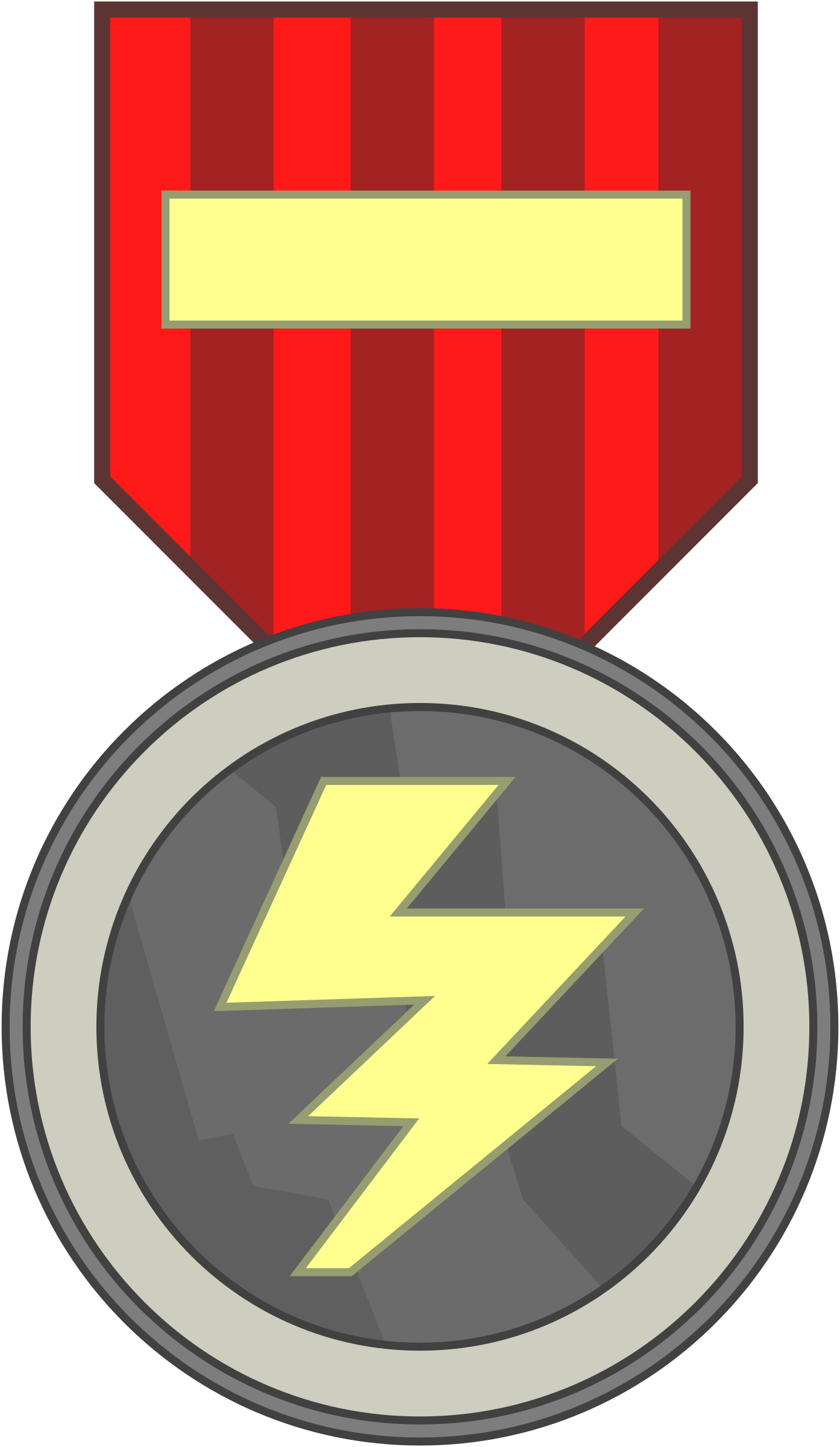 Big Image - Ribbon Achievement Png (1394x2400)