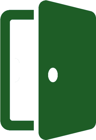 Open Door Green Png (512x512)