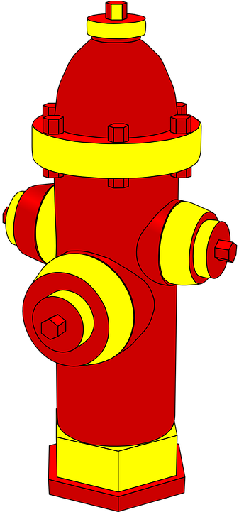Fire Hydrant Clipart - Fire Hydrant Clipart (360x720)