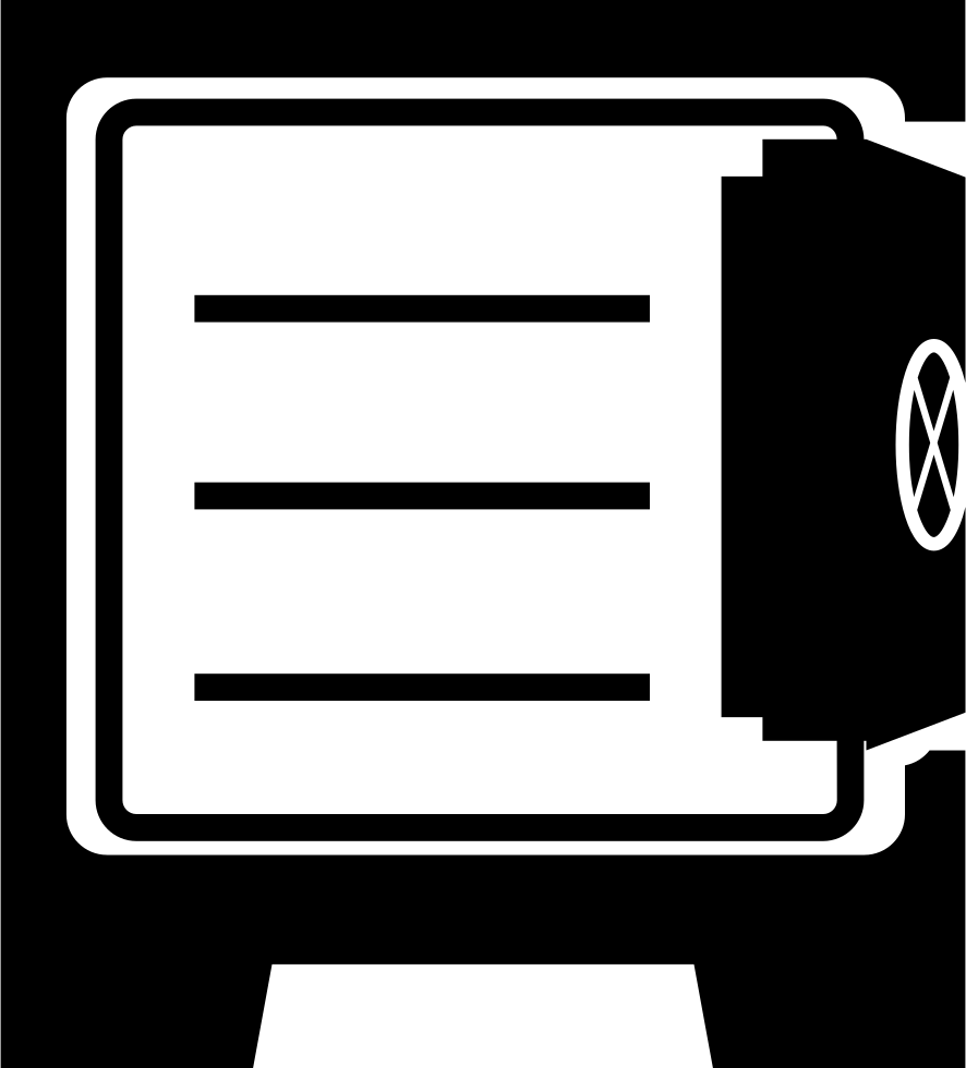 Safe Box Empty With Open Door Comments - Safe (886x980)