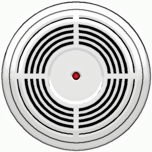 Clipart Smoke Detector Smoke Detector Clipart - Smoke Alarm Clip Art (490x490)