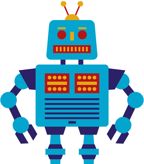 Free Robot Clipart And Images On Clipartwork Free Robot - Time Lab Vbs Clip Art (499x570)