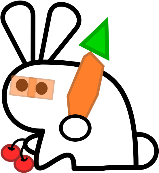 Get Notified Of Exclusive Freebies - Rabbit Clip Art (800x800)