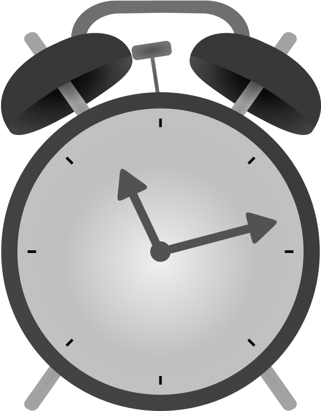 Alarm Clock Clip Art - Alarm Clock Gif Png (600x768)