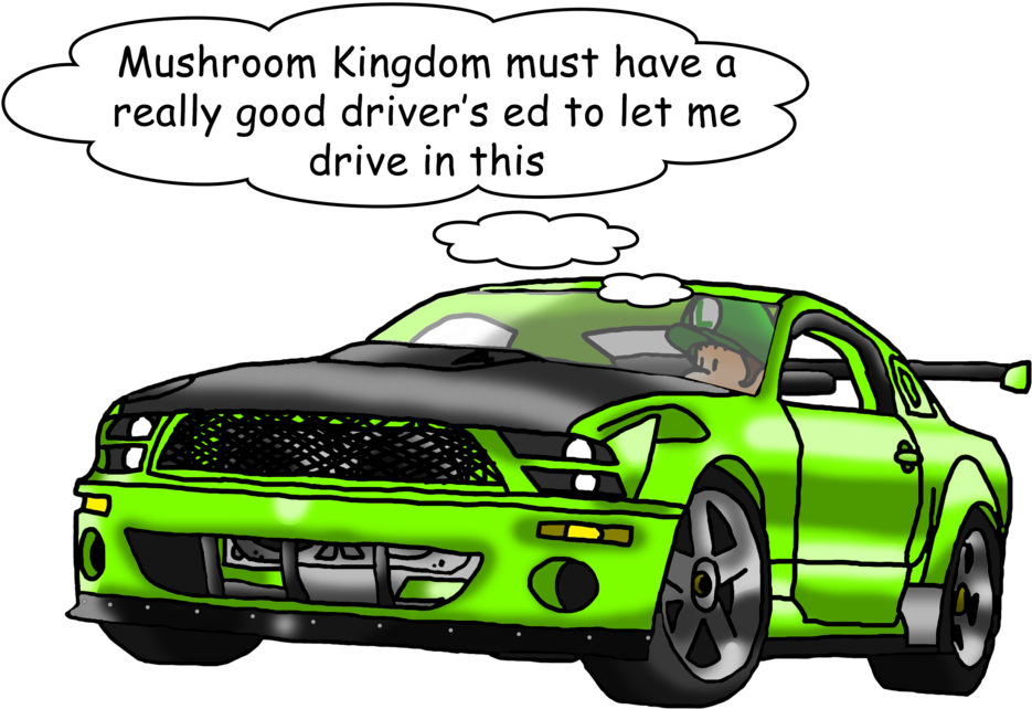 Driver's Ed By Babyluigionfire - Performance Car (1024x714)
