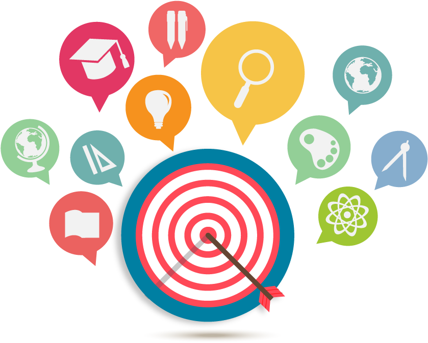 Aim And Objective Clipart - Aims And Objectives Png (876x684)
