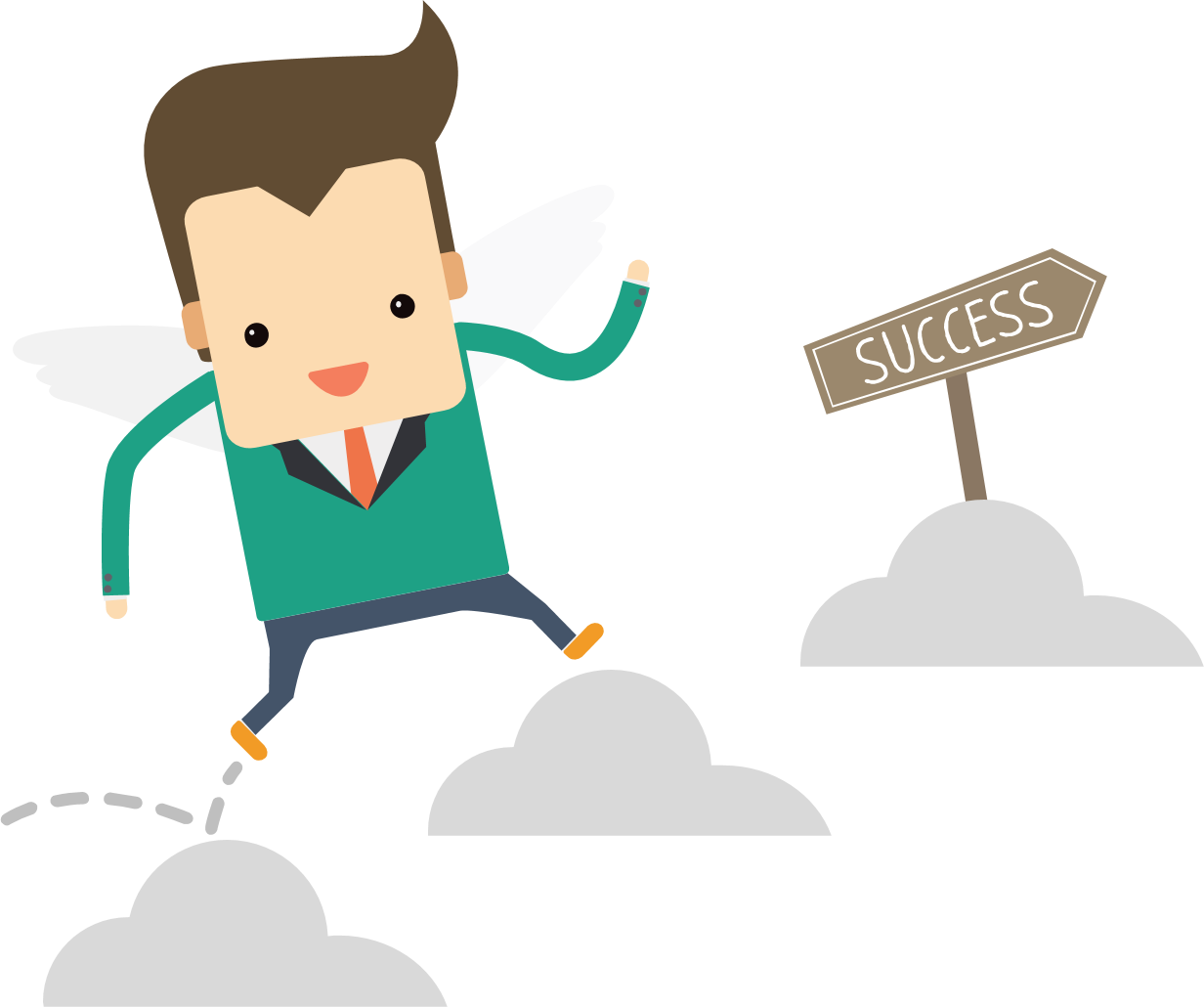 We Aim To Provide A Rich Virtual Educational Program - Success Illustration (1232x1030)