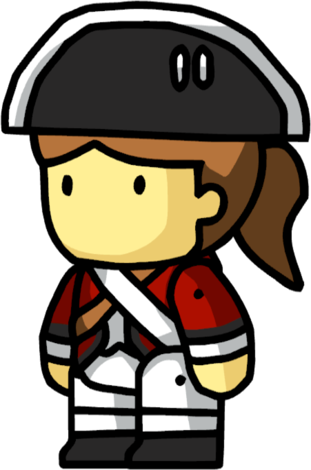 Redcoat Female - Cartoon Red Coat Soldier (451x681)