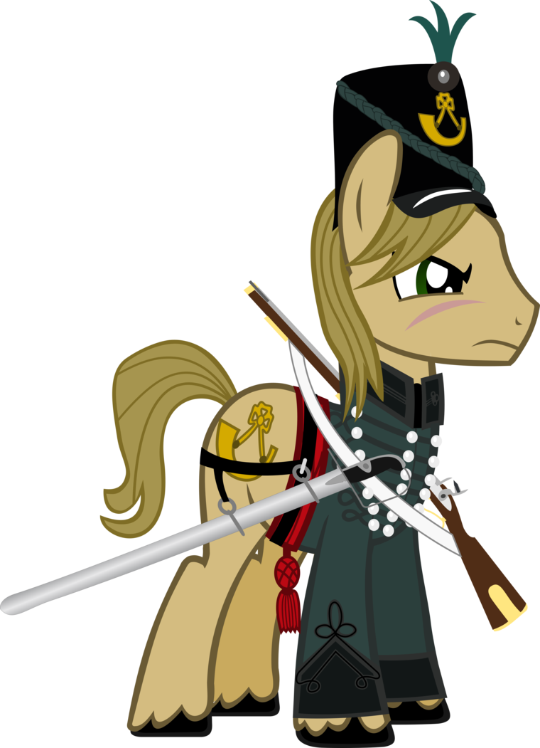 Sharpe Pony By Vector-brony - My Little Pony Napoleonic Wars (760x1051)