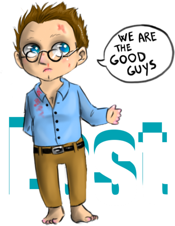 Chibi Ben Linus - Cartoon (600x781)