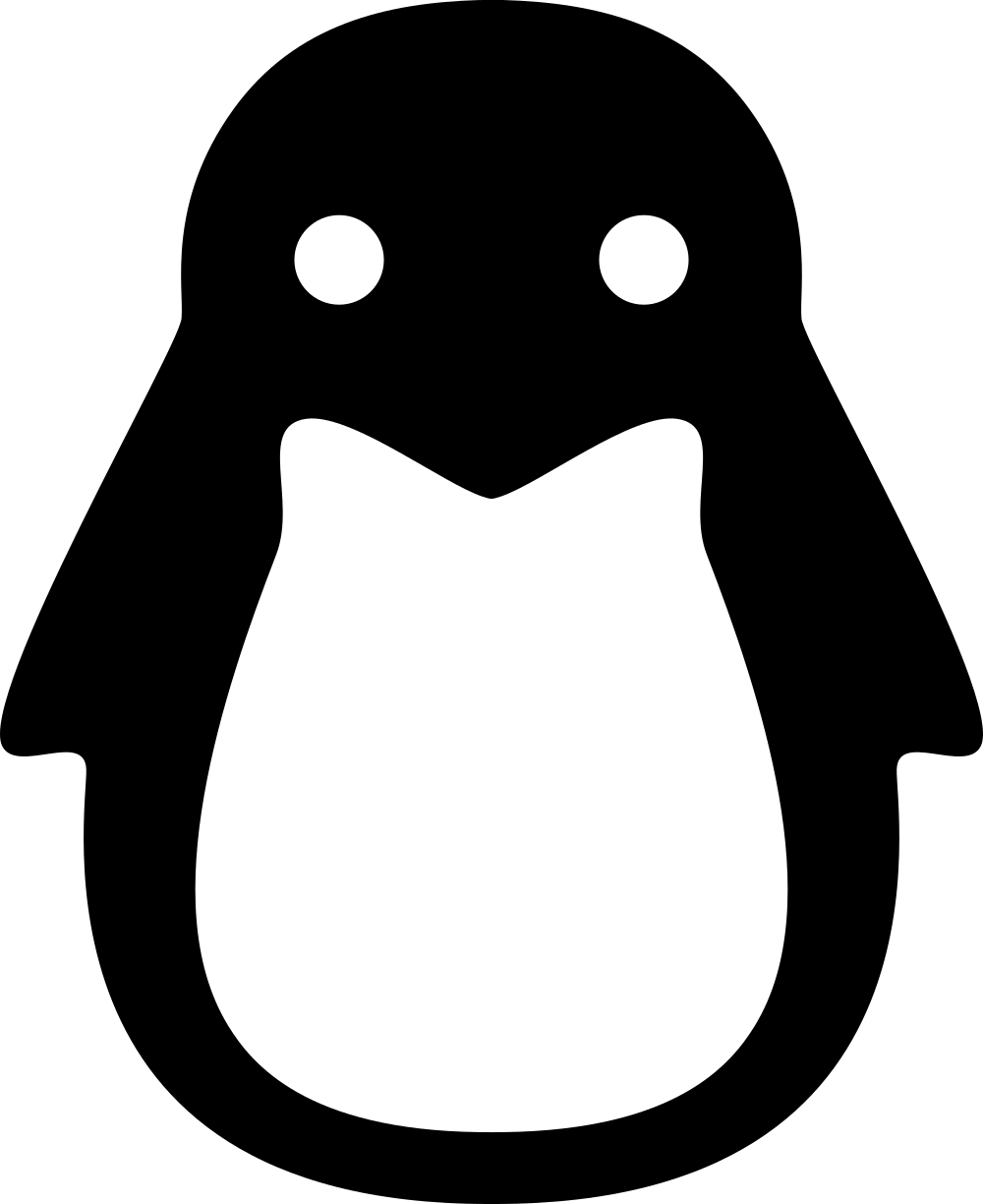 Linux Logo Png - Other Linux Logo (1000x1224)