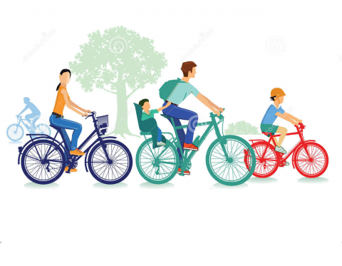 Family Guided Bike Ride Will Take Place On Saturday - Cyclists Highway Code - Essential Rules Of The Road (480x373)