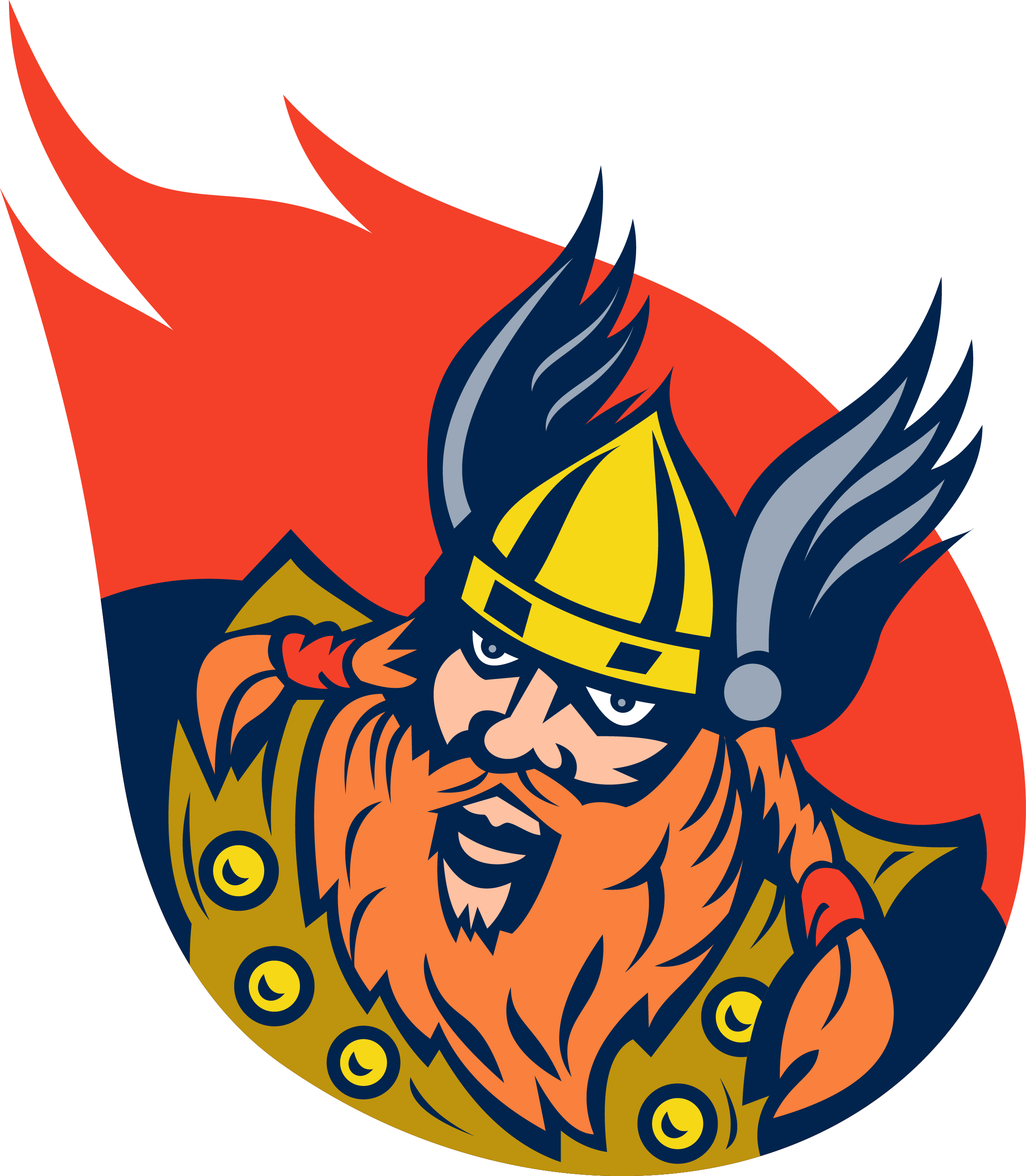 Viking Royalty-free Norsemen Illustration - Vikingman (2392x2744)