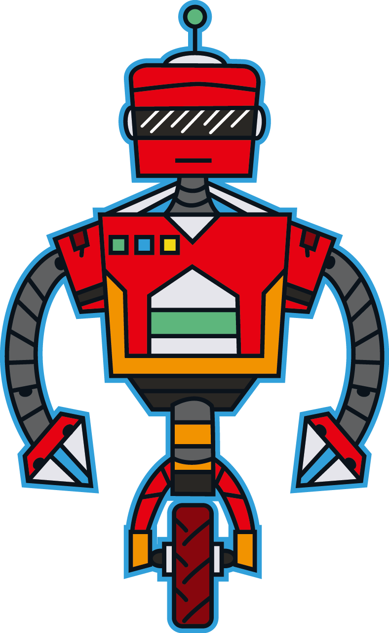 Robot Red Euclidean Vector Illustration - Robot Red Euclidean Vector Illustration (788x1280)