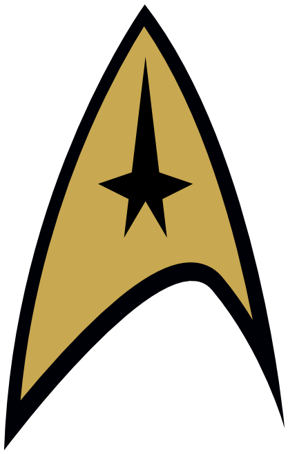 Cool Star Cliparts - Enterprise Logo Star Trek (600x787)