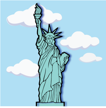 Making A 3d Statue Of Liberty Model Hands On Functional - Statue Of Liberty (360x425)