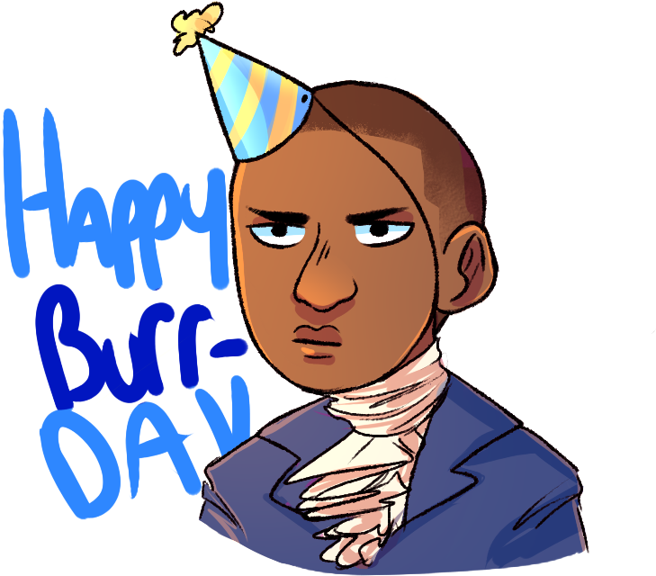Happy Burr-day By Lizardsins - Aaron Burr (818x705)