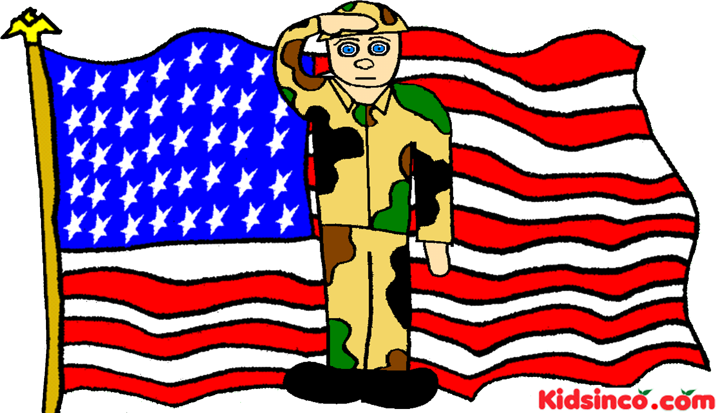 Veterans Day Clip Arts In Hd Quality - Veterans Day Pictures For Kids (2341x1353)