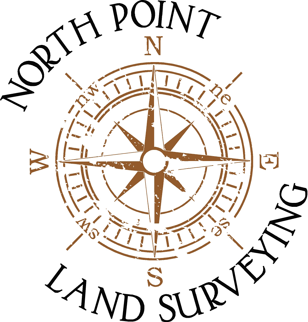 North Point Land Surveying Is A Professional Land Surveying - Land Survey Company Logo (1024x1068)