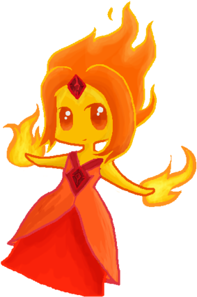 Adventure Time With Finn And Jake Images Flame Princess - Adventure Time Flame Prines (500x490)
