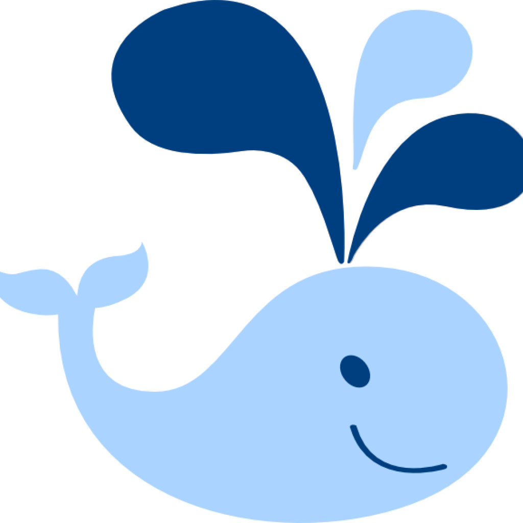 Whale Clipart Blue Ba Whale Clip Art At Clker Vector - Whale Clipart Png (1024x1024)
