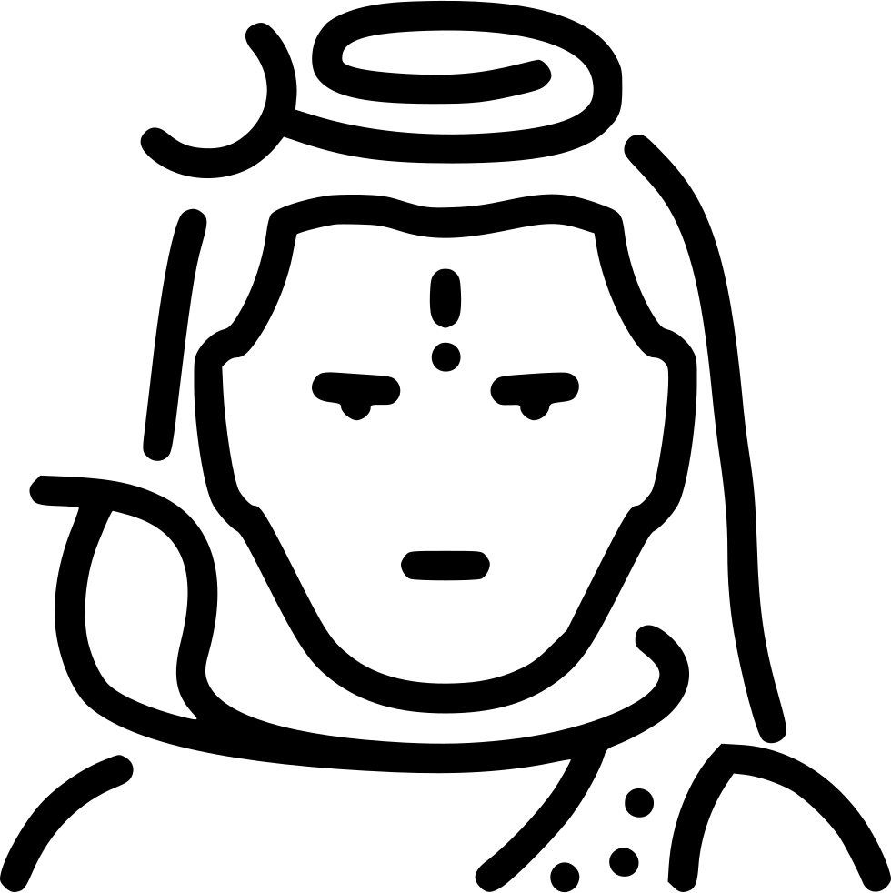 Shiva Comments - Hindu God Icon Png (980x982)