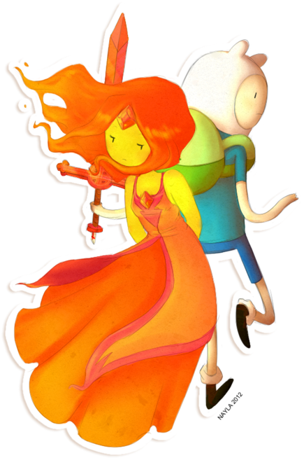 Flame Princess - Flame Princess Finn (500x692)