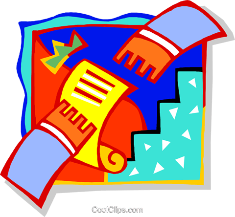 Hands Exchanging Paper Royalty Free Vector Clip Art - Hands Exchanging Paper Royalty Free Vector Clip Art (480x444)