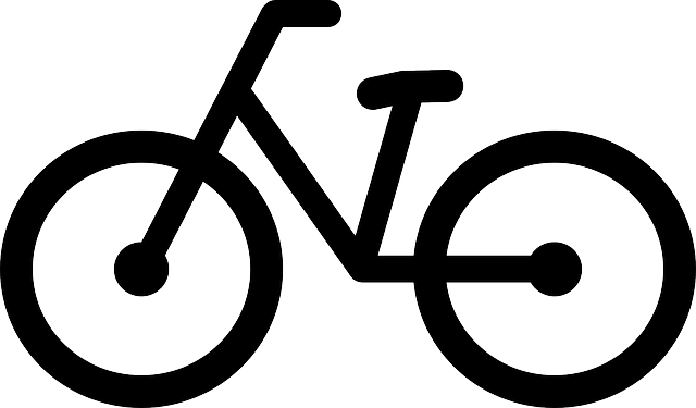 Cycling Bike, Bicycle, Pictogram, Symbol, Cycling - Bicycle Pictogram (640x375)