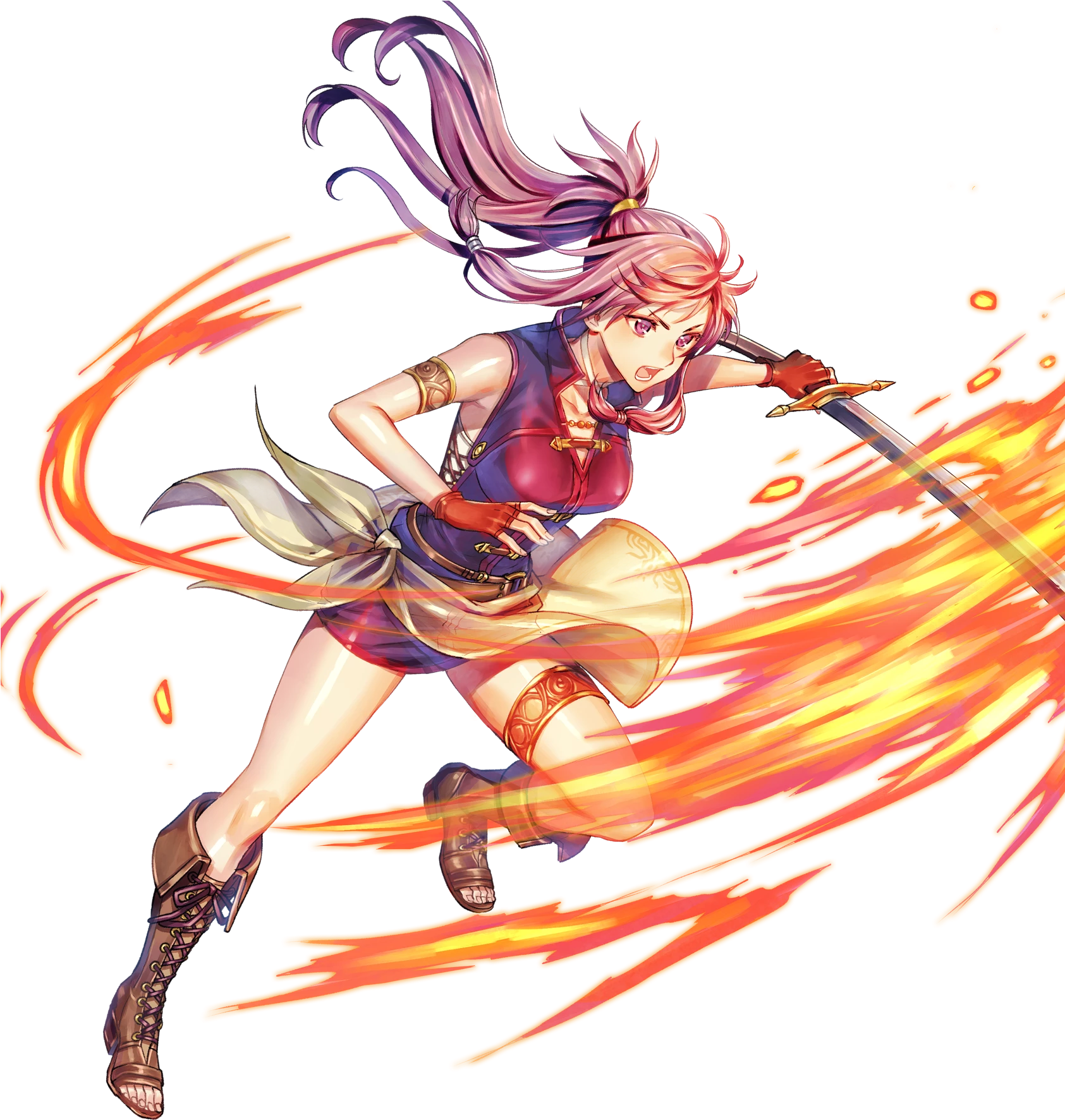 Crimson Flash - Fire Emblem Sacred Stones Marisa (1684x1920)
