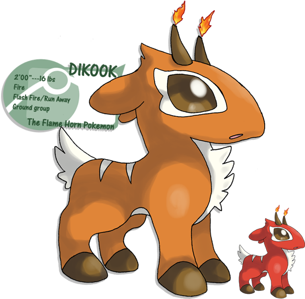 Hot Horns By G-fauxpokemon - Pokemon With Horns (600x600)