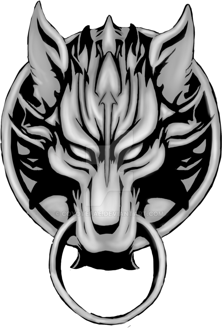 Cloudy Wolf By Coyotefae Cloudy Wolf By Coyotefae - Final Fantasy 7 Wolf (900x1127)
