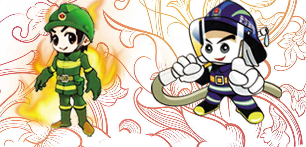 Firefighter Firefighting Cartoon Fire Protection - Firefighter Firefighting Cartoon Fire Protection (1056x508)