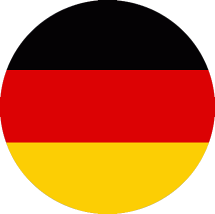 Deutsche Webseite - Germany Flag Symbol Circle (431x429)