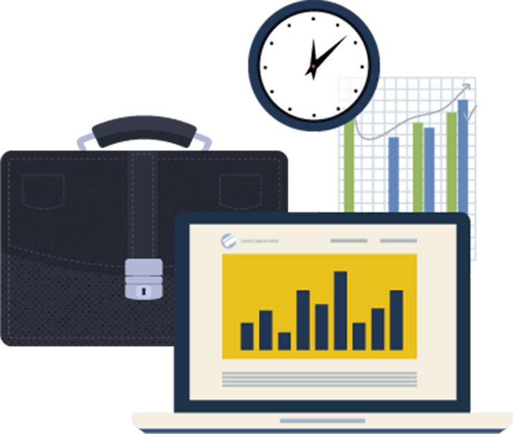 A Free White Collar Professional Construction Salary - Flat Design (740x627)