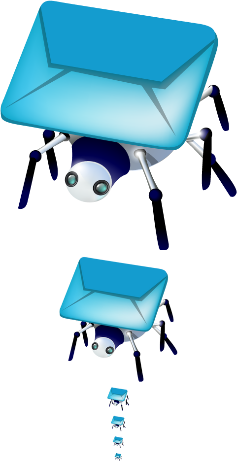 Mail Spider Icon On Behance - Behance (532x958)