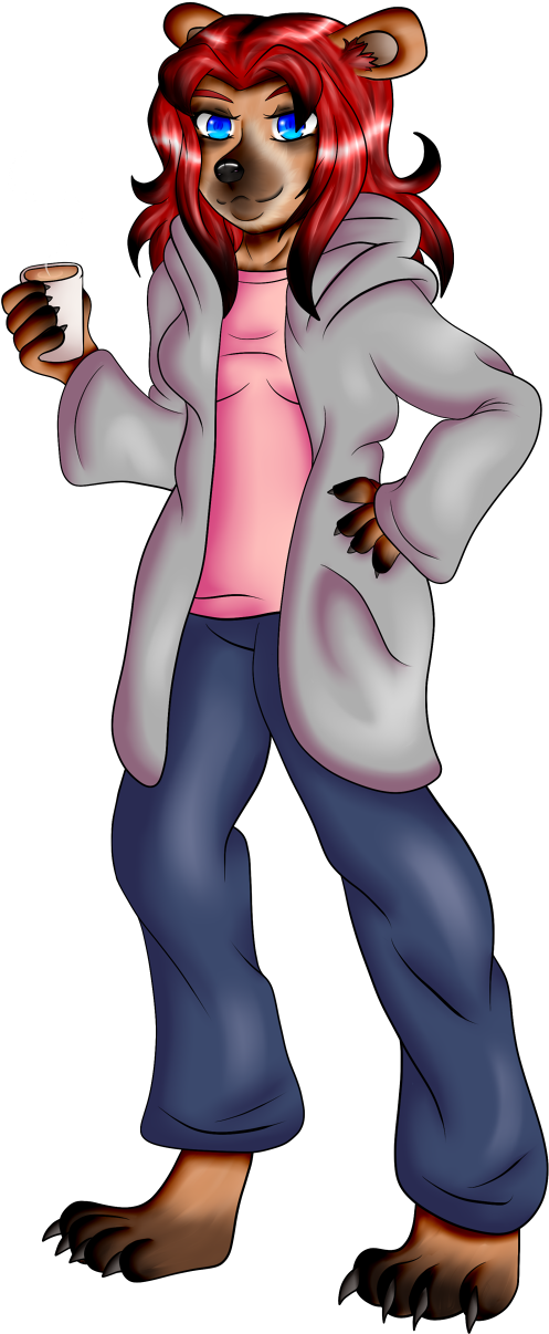Fursona - Mama Shiva - Cartoon (781x1250)
