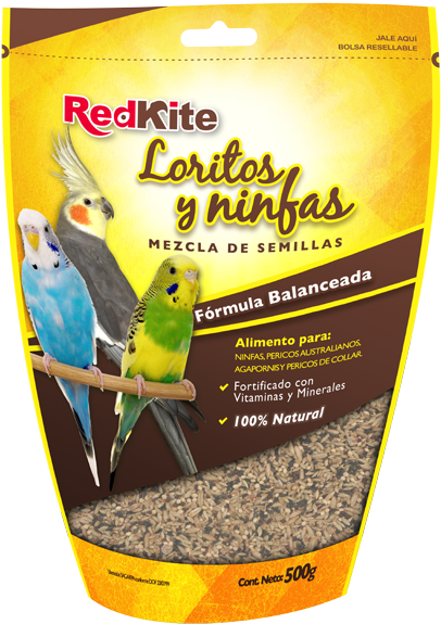 Manganeso, Fósforo, Cobre, Selenio, Vitamina A, Vitamina - Redkite Mezcla Loritos Y Ninfas 500 Gr (471x628)