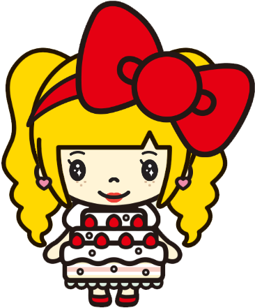 Free Png Clipart-kawaii Cake Girl Designed By Thewalkingmombie - Kawaii (500x500)