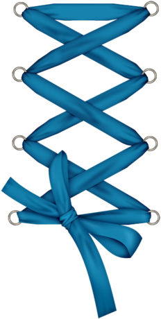 Corset Ribbon - Cadarço Png (255x500)