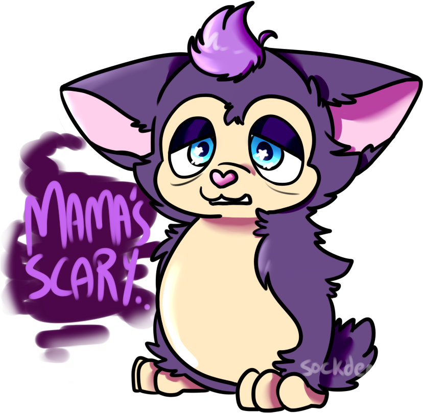 Mama's Scary By Jigsocks - Portable Network Graphics (833x829)