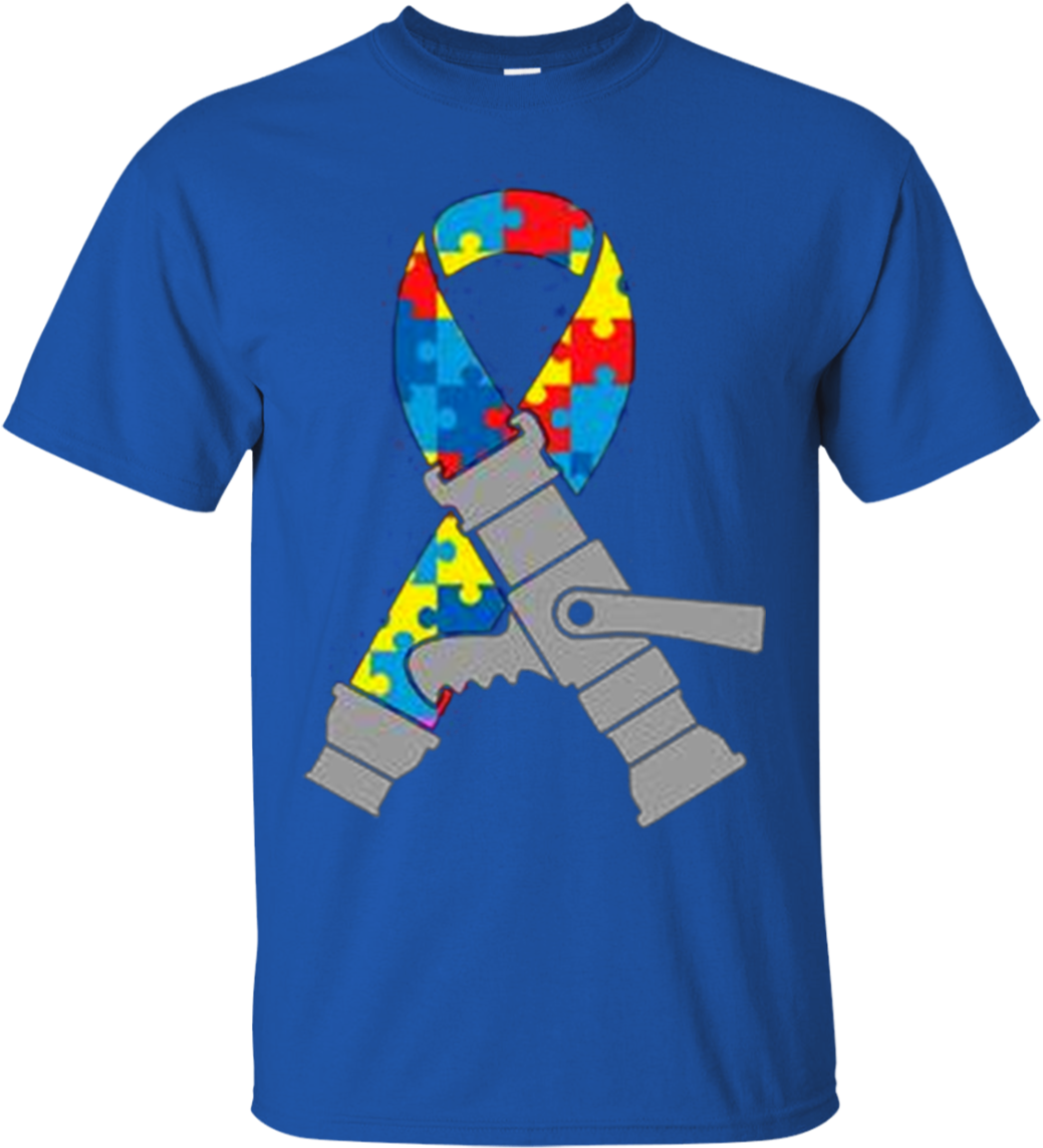 Autism Firefighter - T-shirt (1155x1155)