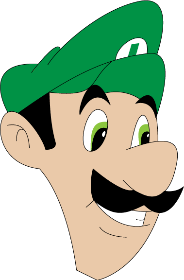 Luigi's Mansion Super Mario World Luigi's Mansion - Mama Luigi Face (379x576)