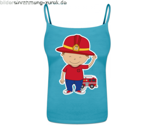 Billig Damen Little Firefighter Spaghetti Top Vertrieb - Christmas Day (500x416)