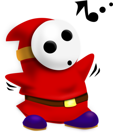 Shy Guy Dancing By Akelliona - Transparent Shy Guy Dancing (400x462)