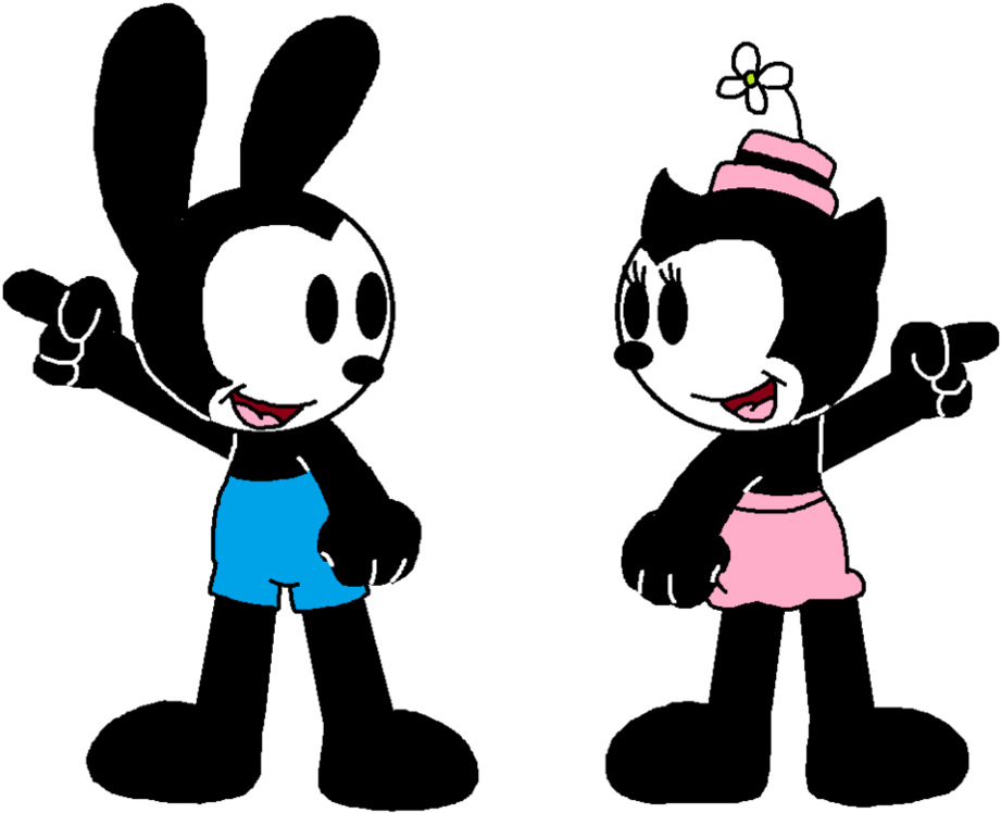 Oswald And Ortensia Dancing Pop Music By Marcospower1996 - Ortensia Oswald (1020x783)