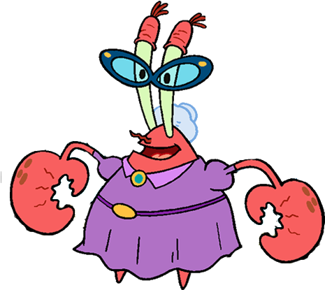 Betsy Krabs - Spongebob Mr Krabs Mom (480x448)